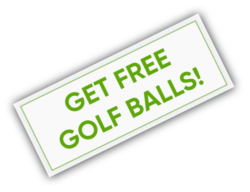 Get free golf balls BEYOND GREEN